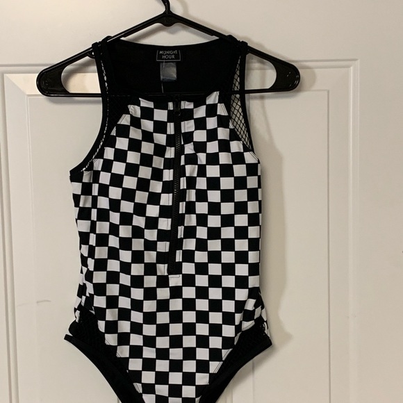hot topic checkered swimsuit